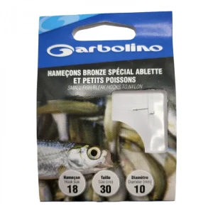 Garbolino Hameçons montée Bronze Spécial Ablette