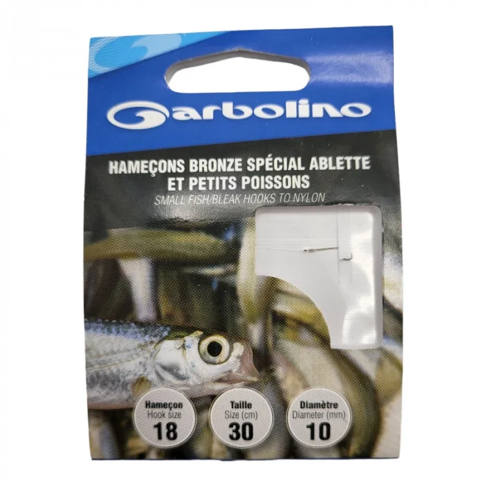 Garbolino Hameçons montée Bronze Spécial Ablette