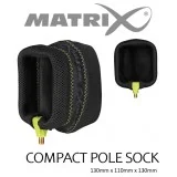 Compact pole sock