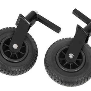 Transporter swivel whell set