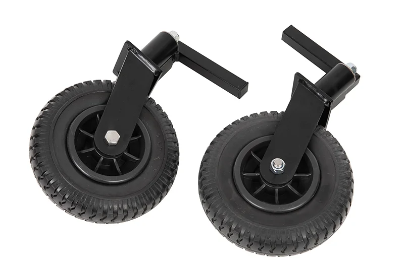 Transporter swivel whell set