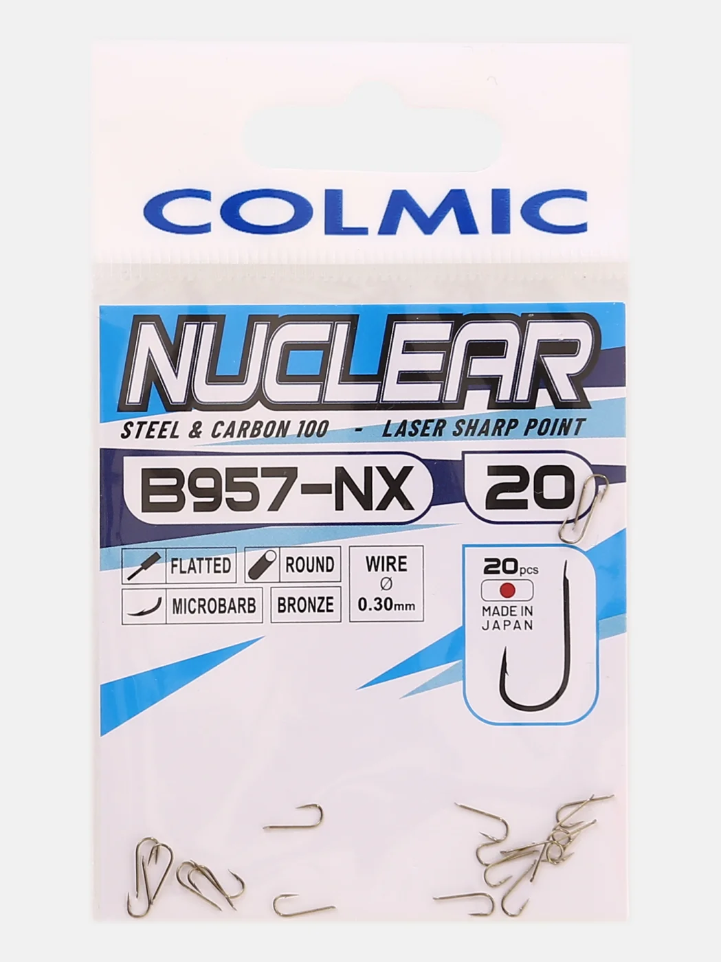 Hameçons non montée neclear B957 NX
