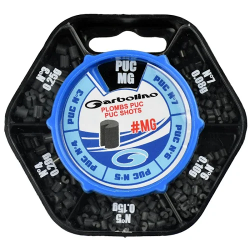 Plombs PUC cylindriques du N°3 au N°7