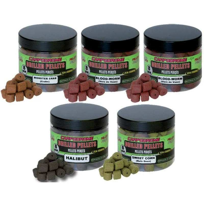 Pellets percés 8mm