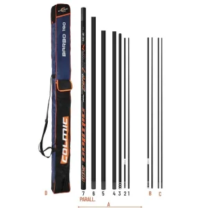 Pack canne cosmica 11,5m barbo 190